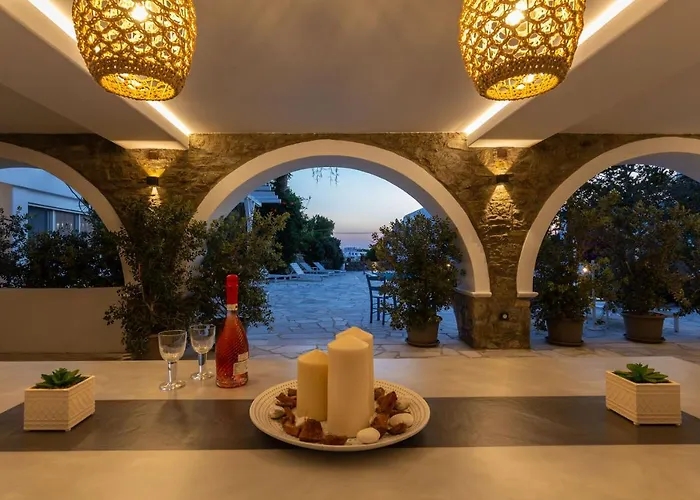 公寓 Callisti With Pool View And Calypso Upper Floor With Sea View Mykonos Town