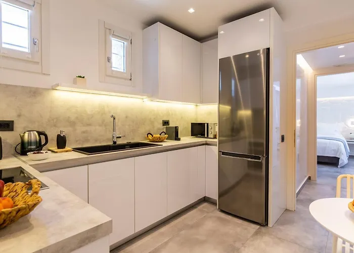 דירה Callisti With Pool View And Calypso Upper Floor With Sea View