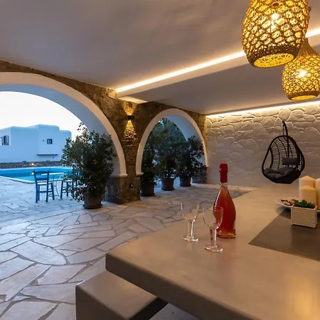 Callisti With Pool View And Calypso Upper Floor With Sea View Appartement Mykonos Town