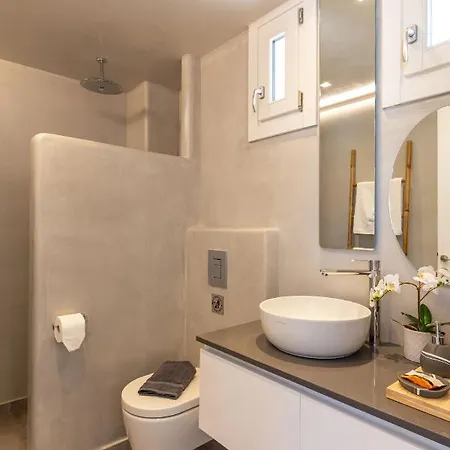 아파트 Callisti With Pool View And Calypso Upper Floor With Sea View Mykonos Town