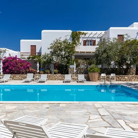 Callisti With Pool View And Calypso Upper Floor With Sea View Appartement Mykonos Town